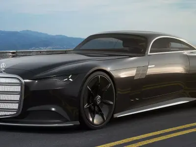 Mercedes-Benz Vision Iconic Concept 2025 3D model