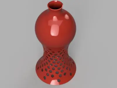 SKIRT VASE 3D model