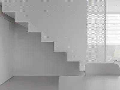 3D Model of Modern Minimalist Apartment Interior Design 3D model