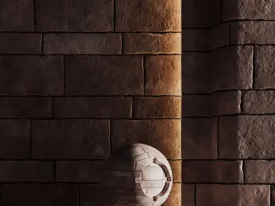 H155 Brick - PBR - 4K - Seamless - SBSAR Texture