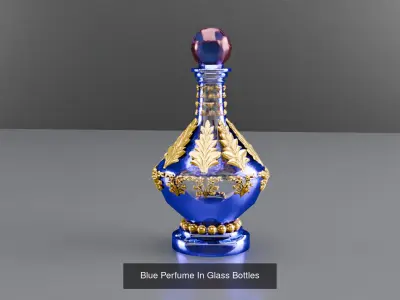 Luxury Perfume Bottle pak 3D Model Pack