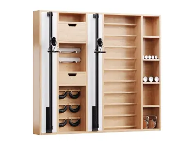 Gym equipment 02 3D model