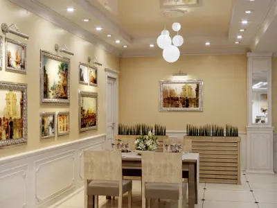 Banqueting hall 3D model