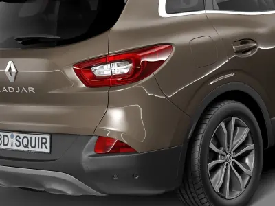 Renault Kadjar 2016 3D model