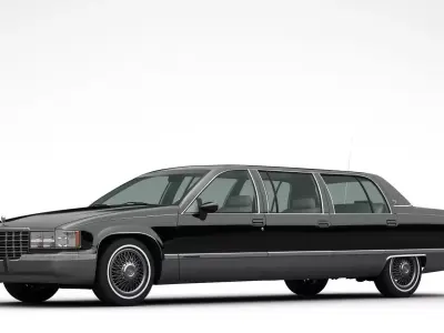 Cadillac Fleetwood Limousine 3D model