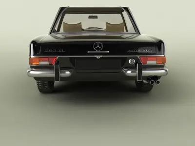 Mercedes 280SL 3D model