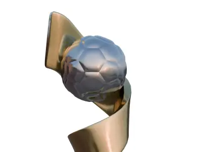 FIFA Women World Cup Trophy 3D model