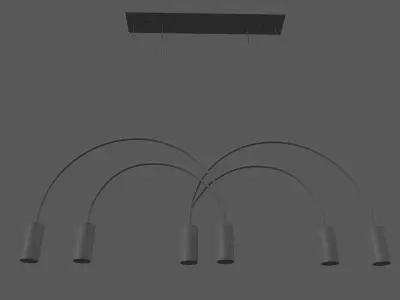 Celling Lamp Low-poly 3D model