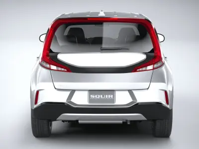 KIA Soul 2024 3D model