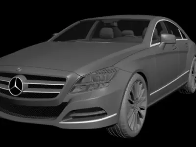 Mercedes Benz CLS 2012 3D model