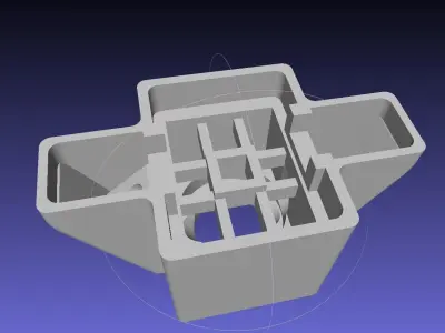 Arduino Colour Sensor And LED Casing And Optics 3D print model