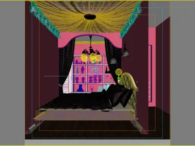 bedroom 18 3D model