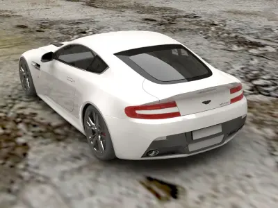 Aston martin v12 vantage 3D model