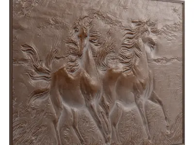3D wall paint 2 3D model