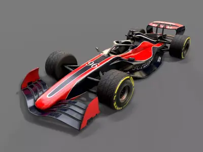 Super Speed F1 3D model