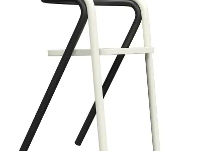 Chair Composition 3d model Low-poly 3D model