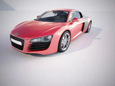 Audi R8  3D model order