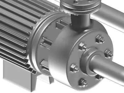 Kids Engineering - Classic Borewell Pump 3D print model