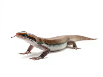 Vibrant Skink Reptile model pack Low-poly 3D model