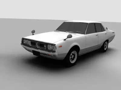 Nissan skyline gc110 3D model