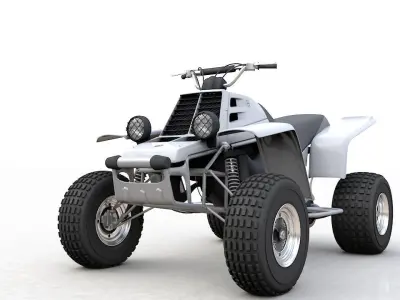 YAMAHA BANSHEE 1987 3D model