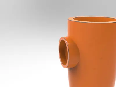 Jui Vase Low-poly 3D model