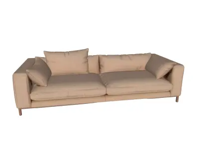 SOFA CHAIRS Low-poly 3D model