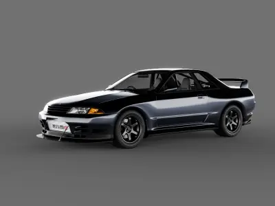 Nissan Skyline R32 GTR 3D model