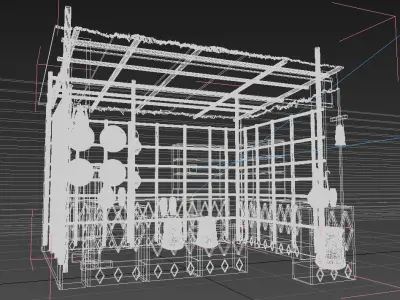 Barasti Souq 3D model