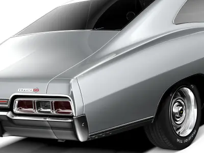 Chevrolet Impala SS 1967 3D model
