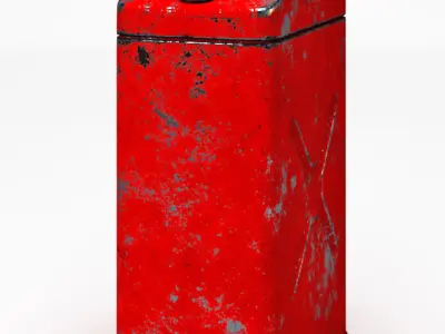 Fuel can 3d model 3D model