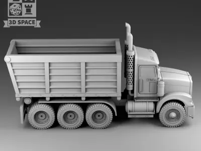 truck 3D print model