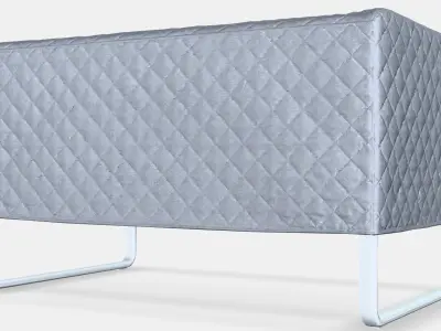 KNOPPARP 2-seater sofa 3D model