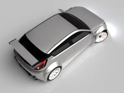 TurboFan Radioactive Rim Kit 3D model