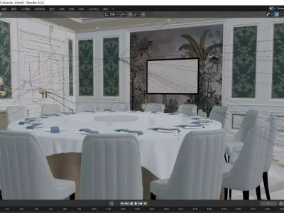 Restaurant 3D model