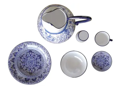 Talavera Plates 3D model