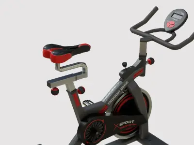 SPINNING BIKE 3D model