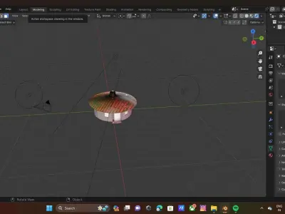  building  Low-poly 3D model