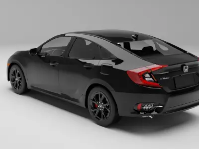Honda Civic 3D model
