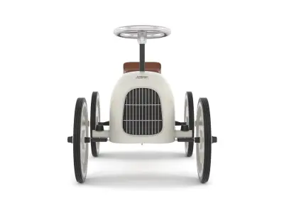 Retro Push Car 3D model