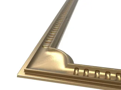 carved frame 3D model 37