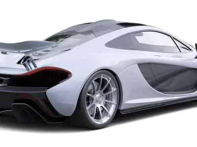 McLaren P1 3D model
