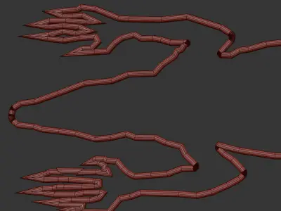 Light modules Set 01 Neon Free 3D model