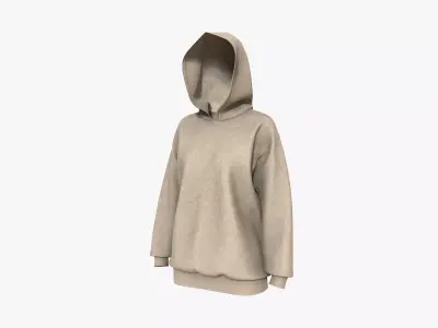 Sport Hoodie 3D model