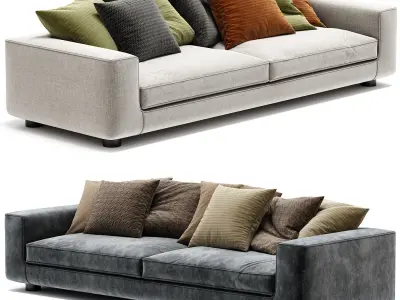 SHABBY Art Nova Sofa 3D model