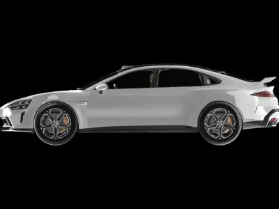 Xiaomi SU7 max 2024 3D model