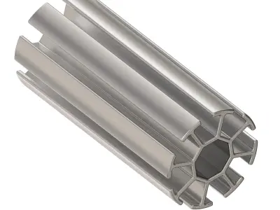 Exquisite Circular Profile 3D print model