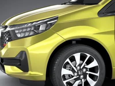 Honda Brio RS 2024 3D model