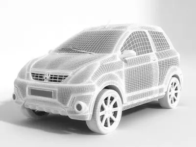 Aixam Crossover 3D model