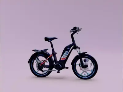 Electric bike 3D print model